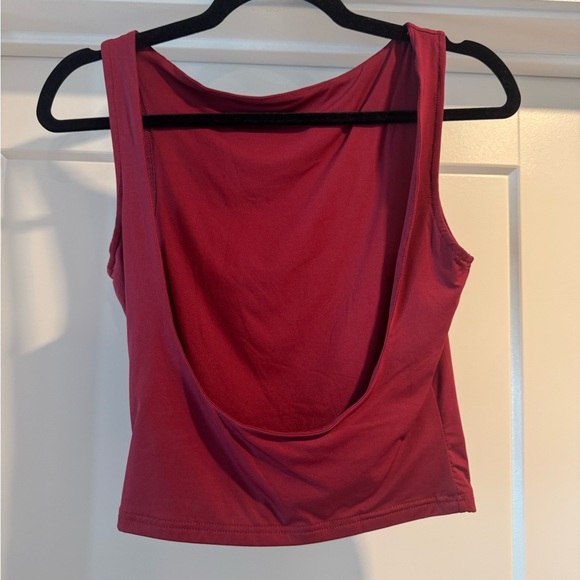 Peppermayo Rich Burgundy Tank Top - Picture 2 of 3